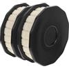 OHPHCALL Strumento Rullo Lubrificatore per Catena Bici da Corsa, 2 Pezzi in Plastico Nero, Multipurpose e Comodo da Conservare per Atmosfera Estiva e Manutenzione Mountain Bike