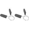 Baxnore Collari con Clip a Molla 2 Pezzi Premium Manubrio Chiusura a Molla con Maniglia Impugnatura Comoda Facile da Usare Accessorio per Sollevamento Pesi per Barra Pesi Allenamen
