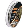 NbgrvB Lenza da pesca intrecciata a 8 fili in polietilene per pesca alla carpa, resistente, morbida, a bassa visibilità, verde, marrone, nero, 6,8 kg, 21,3 kg, 15,9 kg, verde, 15 kg