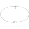 Elli Collana Girocollo da donna Cerchio Minimal Basic Trend in argento 925