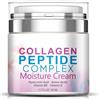 BSMKCL Crema idratante per il viso ai peptidi di collagene, crema al collagene anti invecchiamento per il viso, crema viso al collagene con complesso di peptidi, idrata la cura della pelle, rassoda e leviga