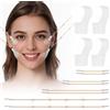 EHIOG 80 Cerotti Invisibili per il Lifting del Viso, Nastro Lifting per il Viso, Antirughe e Rassodante per un Viso a V, Solleva Istantaneamente la Linea della Mandibola, Migliora il Doppio Menton