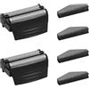 BESTBOMG Testine di ricambio a lamina per rasoi Remington Titanium (Nero - SPF-300) | 2 pezzi F5800 e F7800