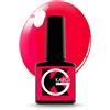 Kargi Smalto Semipermanente Rosso per Unghie Professionale 10ml - Semipermanente ad Alta Copertura, Tenuta Estrema, Smalto Gel UV/LED per Manicure Professionale - Kargi. (Rosso Corallo Fluo 139)