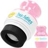 Solar Buddies Applicatore di Crema Solare Solar Buddies - Rosa Completo - Ricaricabile a Sfera con Spugna per Creme Solari e Lozioni - Per Bambini, Adulti e Famiglie - Capacità 100 ml - Perfetto per Viaggi