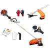 Generico Decespugliatore a scoppio multifunzione 2 in 1 52cc 2 tempi professionale con testina doppio filo da 2 mm e disco tre denti in acciaio rinforzato tagliasiepi e bordo