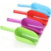OFGAOO Pala da giardino e da spiaggia, in plastica leggera, per verdure da balcone, multifunzionale, per mangime, sale da strada, 4 pezzi