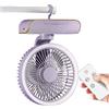 Generico Ventilatore Silenzioso per Camera | Ventilatore Circolatore Da Tavolo Con Telecomando | Oscilla a Destra e Sinistra, Indispensabile per il Caldo | Per Comodino, Scaffale,