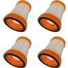 EpheyFIF Kit di filtri per aspirapolvere con 4 filtri HEPA compatibili con AC9736, AC9736WO, AM0, XTouch, ZR009009, facile da installare per mantenere l'aria pulita e fresca in case con animali domestici e