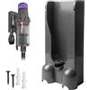 ADEMOKE Supporto da parete per Dyson V15 / V11, supporto di ricarica, supporto da parete multi-accessorio, supporto per stazione di ricarica a montaggio per Dyson