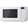 Panasonic NN-GT21QWEPQ 20L - Microonde con piastra girevole e griglia, 800 W, griglia da 1000 W, display a LED, scongelamento automatico, totale di 12 programmi automatici, timer, bianco