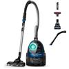 PHILIPS 5000 Series Aspirapolvere Senza Sacco - Motore Da 900 W, Tecnologia PowerCyclone 7, Filtro Allergy H13, Spazzola TriActive LED, Compatto E Leggero (FC9557/09)