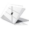 EooCoo Compatibile con Custodia MacBook Air M4 13,6" M5 M3 M2 2026 2025 2024 2022 Cover Mac Book Air 13 Case per A3449 A3240 A3113 A2681 con Touch ID, Rigida Protezione PC - Cristallo Trasparente