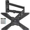 BONTEC Supporto TV da Parete per TV 32-75", Rotazione 90° e Braccio 838 mm