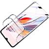 Renwox 2pcs Alta sensibilità Pellicola idrogel per Xiaomi Redmi 13C / Redmi 13C 5G 6.74" Flessibile HD Clear Protezione dello schermo Antiesplosione Sblocca impronte digitali Pellicola idraulica