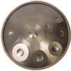 Sarospan Handpan - Tamburo da 55,9 cm, 12 note D Kurd 440 Hz, con custodia morbida, bacchette, supporto, adesivi per note, panno per la pulizia, video sulle performance dell'artista
