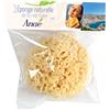 Anaé - Spugna naturale del Mar Egeo a nido d'ape - solida e durevole - 100% naturale e biologica - Ipoallergenico - per neonati e adulti - Misura molto grande da 14 a 16 cm