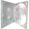 Amaray 1 x custodia per DVD multi 6 - 6 vie portatutto in trasparente per contenere fino a 6 dischi in Dragon Trading confezione di marca
