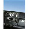 KUDA 091835 - Supporto in ecopelle per Mercedes Smart Fortwo (serie 451) dal 10/2010 al 2014 (senza navigatore) (Facelift)