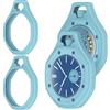GIOPUEY Cover Compatibile con Swatch Royal Pop, [2 Pezzi] Morbido TPU Silicone Case Protettiva, Ultra-Sottile Custodia - Sky Blue