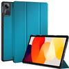 EasyAcc Custodia Cover Compatibile con Xiaomi Redmi Pad SE 11 Pollici 2023, Ultra Sottile Smart Cover in Pelle, blu pavone