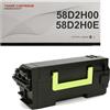 Genérico 58D2H00 / 58D2H0E - Cartuccia toner nero compatibile con Lexmark MS725 MS821 MS822 MS823 MS825 MS826 MX721 MX722 MX822 MX826