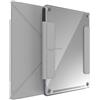 TUDIA M-FLIP Compatibile con Cover reMarkable Paper Pro 11,8 [Funzione di Accensione/Spegnimento Automatico] Supporto Magnetico Pieghevole Rimovibile Slot per Stilo Integrato (Grigio)