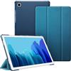 FINTIE Custodia per Samsung Galaxy Tab A7 10.4'' 2022/2020, Sottile Leggero Semi-Trasparente Back Cover Protettiva Case, Teal