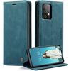 CaseMe Cover Libro per Samsung Galaxy A52, Portafoglio Magnetica in Pelle