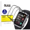 X-Dision [3 Pezzi Pellicola Protettiva Compatibile con Huawei Watch D2,[Resistente ai Graffi][3D Curved Full Cover] Pellicola Protettiva per Huawei Watch D2