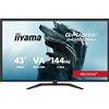 Iiyama G-Master G4380uhsU-B2 Monitor Pc 108 Cm [42.5] 3840 X 2160 Pixel 4k Ultra Hd Led Nero (iiyama G-Master Level Up Your Gaming Experience With th