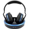 Meliconi HP Comfort, Cuffia Wireless TV Stereo con Base di Ricarica, Cuffie TV con Archetto Regolabile, 8 Ore di Durata con Pile Ricaricabili, Collegamento Analogico 3.5mm, Auto-Tuning, Nero