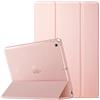 EasyAcc Custodia Compatibile con iPad 9.7 2018 iPad 6/2017 iPad 5, Custodia Smart Cover Posteriore Opaca Traslucida per iPad da 9,7 Pollici A1822 A1823 A1954 A1893,oro rosa