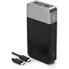 NOBIS Powerbank 20.000 mAh 90W, Caricatore Portatile per Laptop con 4 Porte, Ricarica Veloce PD, Display Digitale - Per Laptop, Tablet, Smartphone e Altri Dispositivi