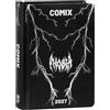 PRESTIGE & DELUXE Agenda compatibile con scuola diario C0mix Phobia Edizione Limitata con sticker 2026-2027 F.to12x16.5H cm + portachiave fischietto e penna multicolore
