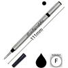 Montegrappa Rulli standard di grandi dimensioni, colore: nero