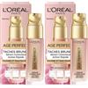 L'Oreal Paris L'Oréal Paris - Age Perfect Golden Age - Siero Correttore Macchie Brune - Arricchito con cellule native di peonia e niacinamide - Per pelli mature - 30 ml (Confezione da 2)