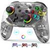 Joso Controller PC Wireless per iPhone/Android, Controller Bluetooth per PS4/PS3/Switch, Supporto Gioco in Cloud e Streaming su Console Xbox/PC/PS, Gamepad con pulsante posteriore/Doppio motore