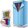Yclty Asciugabiancheria Elettrica, Asciugabiancheria per Interni a 2 Livelli Con Armadio Per L'Asciugatura Ad Aria Calda, Timer Regolabile con Telecomando, 900W, per Uso Domestico, Piccoli Spazi (Color : B