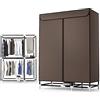 Yclty Asciugabiancheria Riscaldata, Vestiti Per La Famiglia Ad Asciugatura Rapida, Grande Capacità Mute Electronic Drying Rack 850w Timer Automatico Digitale A Risparmio Energetico per Appartamento (Color