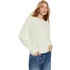 GUESS Donna Maglione A Girocollo W4BR08Z3HM1 Cotone Bianco M