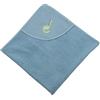 Sterntaler Asciugamano con cappuccio Dino Rexi, 100 x 100 cm, asciugamano da bagno con ricamo in cotone assorbente, asciugamano da bagno per bambini con cappuccio in pikee, blu