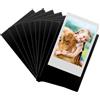 VINATO Calamite Personalizzate per Polaroid Instax Mini Pellicole Foto, Portafoto Magnetico per Frigorifero, Superfici in Metallo, 10 Pezzi per 9 × 5,8 cm Foto, Cornici Magnetiche in Nero