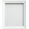 Frame Company Brompton Range - Cornice portafoto decorata, 25,4 x 25,4 cm, colore: Bianco