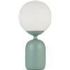 Pauleen 48327 Lampada da Tavolo Glowing Charm E14 Max 20W Verde, Bianco Ceramica