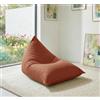 Cieffepi Home Collections TOLDO pouf medium e small per esterno impermeabile (Cotto, Medium)
