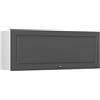 Vicco Pensile da cucina Fame-Line, Oro-antracite rustico/Bianco, 100 cm, per la combinazione con altri moduli della serie Fame-Line