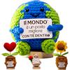 TerraDesign® | Statuetta Artigianale | Regalo di Ringraziamento Uomo Donna