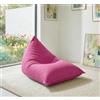 Cieffepi Home Collections TOLDO pouf medium e small per esterno impermeabile (Fuxia, Small)