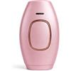 Kivermo Solippy Luce Pulsata, Loop Solippy Epilatore Laser IPL, Epilatore a Luce Pulsata con 5 Intensità, Modalità Auto e Manuale, per Gambe, Braccia, Ascelle e Zona Bikini (Rosa)